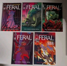 FERAL (2026) #21 22 23 24 25 VF+ COMPLETE ARC SET STRAY DOGS IMAGE COMICS picture