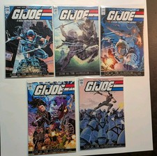 GI JOE ARAH IDW Comics Lot Of 5 #246 247 248 249 250 Dawn of the Arashikage Hama picture