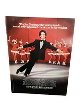 1974 Gingiss Formalwear Jim Draheim Tuxedo Ice Skaters Original Print Ad 70s picture