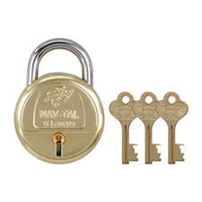 Godrej Navtal 50mm 6 Lever Brass Padlock | Hardened Shackle Main Door Gate Lock picture