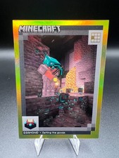 2024 Panini Minecraft Trading Card Crafting #157 SSP 67/99 Gold Foil picture
