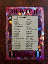1993 Olivia Series 2 Comic Images All Prism 72 Card Set De Bernardino Plus Promo picture