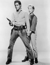 American singer actor Elvis Presley Barbara Eden a publicity still- Old Photo picture