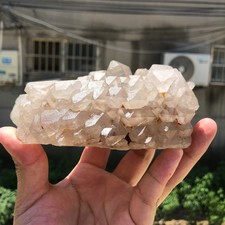 800g Rare Natural Clear Quartz Crystal Cluster | Healing Energy Mineral Specimen picture