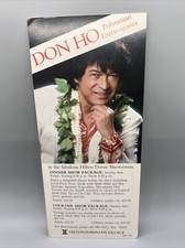 Don Ho Polynesian Extravaganza HILTON HAWAIIN VILLAGE Vintage Postcard **RARE** picture