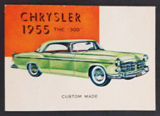Chrysler 1954 Topps World on Wheels Card High #176 (EX Minor Corner Wear) picture