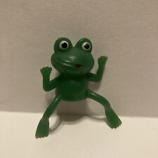 Vintage Vinyl Pvc Goofy Frog 🐸 Toad Finger Toy Collectible Pencil Topper picture