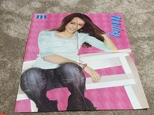 Zac Efron Miley Cyrus magazine poster clipping jeans modeling M child star picture