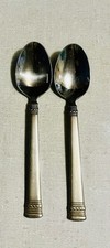 2 Oneida REMEDY 18/10 Stainless Set of 2 Teaspoons Flatware picture