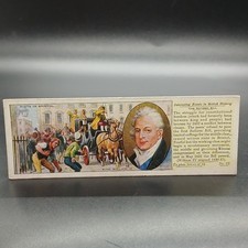 1930s Bristol Riots Reform Bill King William IV Fountain Pen Trade Card picture