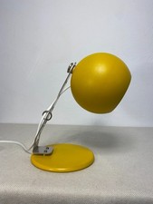 Vintage 1970s Dekor Zabok Space Age Yellow Desk Lamp Yugoslavia MCM picture