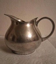 Vintage Reines Zinn Edeltin Mini Real Pewter Pitcher 3