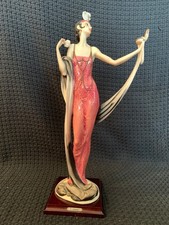 1987 Giuseppe Armani Statue “Lady with Powder Puff