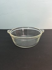 Vintage Pyrex Clear Glass Round Casserole Dish 683-B-023-623-B W-B DISH ONLY picture