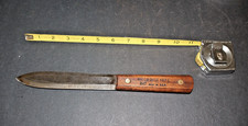Vintage Malco Duct Knife DK1 Knife with Wood Handle picture