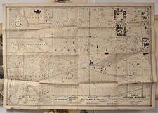AL CAPONE CICERO MAP 1944 HAWTHORNE HOTEL CASINO SPORTSMAN RACING TRACK GAMBLING picture