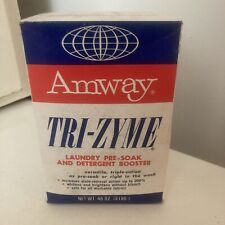 Vintage 1970’s Amway Laundry Tri-Zyme Pre-soak & Detergent Booster Full 7LBS NOS picture