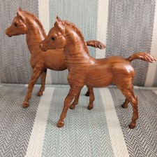 Vintage 59 60 Breyer Horses Woodgrain Proud Arabian Foals Traditional PAF * picture