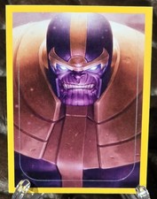 THANOS 2021 Panini Marvel Versus Sticker #1 picture