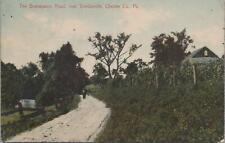 Postcard Brandywine Road Near Trimbleville Chester Co PA  picture