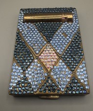 VTG Art Deco BOURJOIS Evening In Paris Compact Powder Case 1940-50 picture