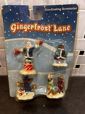 Vintage Ginger Frost Lane Accessories LOT (2) New Xmas Holiday Decoration NOS picture
