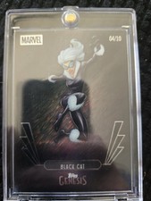 Black Cat - 2025 Topps Disney Genesis Black Shimmer /10 picture