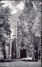 Russell Hall ~ State Teachers College ~ Gorham Maine ~ vintage postcard picture