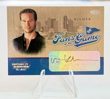 Val Kilmer Autograph 2004 Donruss World Series Fans of the Game “Dodgers” #FG-1 picture