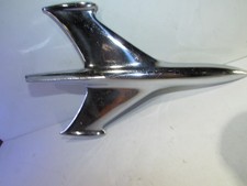 1950s Vintage 1953 Ford Airplane Jet Car hood ornament Nice Chrome picture