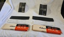 (2) PICKETT STUDENT SLIDE RULERS NO. 140-T W/CASE/BOX/MANUAL picture