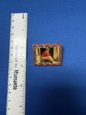 Princess Diana Pin Button Pinback  Danbury Mint Collection Gold 24 picture