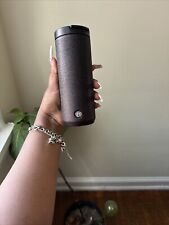 Starbucks 22 Shimmer Texture Black Ice Vacuum Insulated Stainless Tumbler 12oz picture