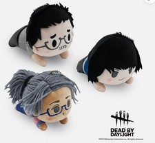 Dead By Daylight Crawling Plush Doll Keychain Feng Claudette Dwight Set of 3 NEW picture