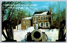 Postcard Historic Valley Forge Park Pennsylvania Cannon Washington's HQ  picture