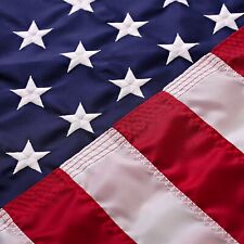 American Flags for Outside 3X5 (Pack of 3) -American Flag 3x5 with Embroidere... picture