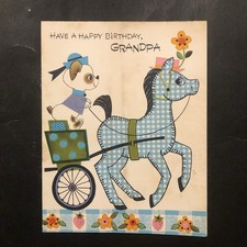 Vtg Birthday Greeting Card picture