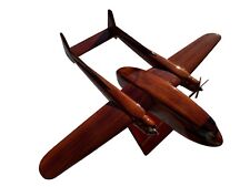 The C119 Flying boxcar Mahogany Wood Desktop Airplane Model picture