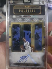 Raphael Varane /10 Autograph Real Madrid Palatial Topps picture