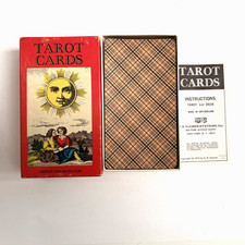 Vintage 1JJ Swiss Tarot Deck AG Muller Complete 78 Cards Box Instructions picture