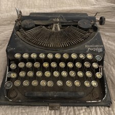 Vintage 1920s Remington Portable Typewriter As-Is For Parts Or Restoration picture