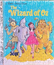 The Wizard Of Oz Retold By Mary Carey Vintage Little Golden Book picture
