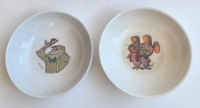 Vtg Melmac Cereal Bowls Magilla Gorilla Pixie & Dixie Cartoon Mice Hanna-Barbera picture
