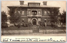 Postcard LANCASTER Pennsylvania/PA  Clay Street School Campus Building view 1906 picture