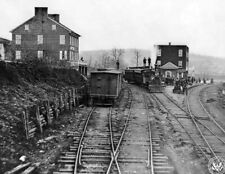 1863 Hanover Junction, Pennsylvania Vintage Photograph 8.5