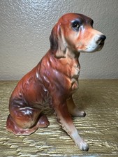 Vintage Arnat Irish Setter Porcelain Figurine 5.75 Inches Tall Collectible Dog picture