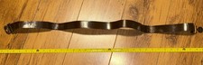 Older Leather 42 Inch  Boy Scout Belt With 2 part Buckle picture