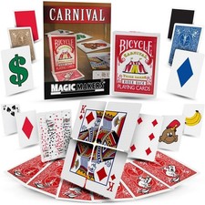 Carnival Trick Cards by Rudy T. Hunter (Bicycle Deck and Online Instructions) picture