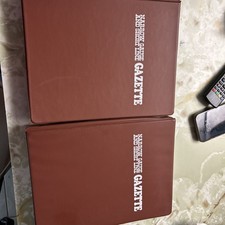 LOT OF 12 2005-06 NARROW GAUGE AND SHORT LINE GAZETTE MODEL RAILROADER BINDERS picture