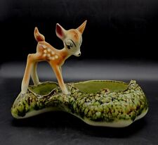 1950s Walt Disney Productions Leeds Pottery BAMBI Water Pool Planter  picture